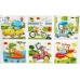 Puzzle cuburi, 16 piese
